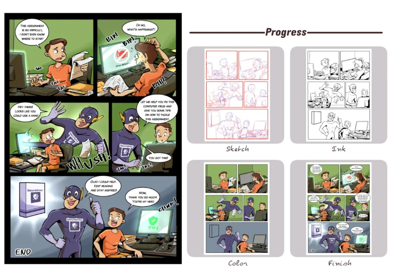 Comic Book Illustration Services