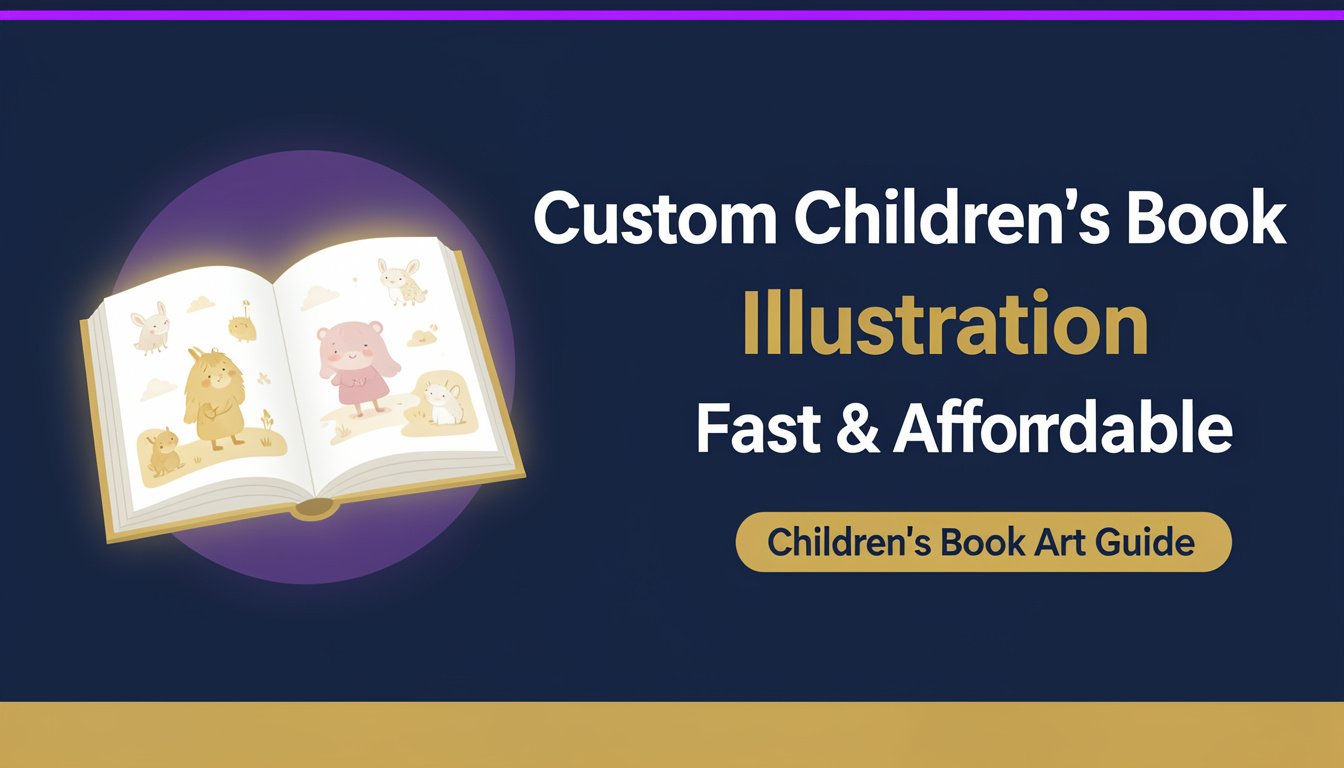 Custom Children's Book Illustration – Fast & Affordable