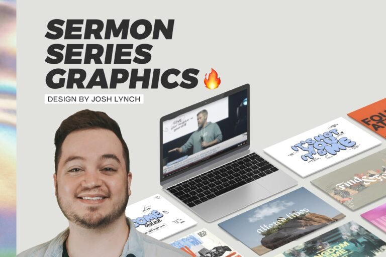 Custom Church Sermon Graphics for Engaging Worship Services