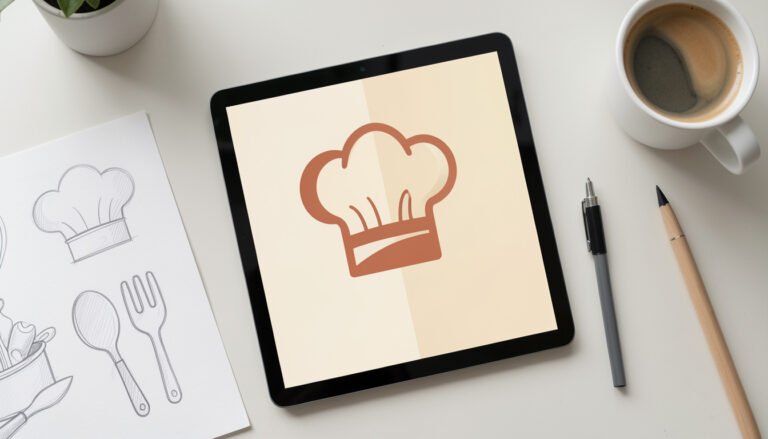 Youtube cooking channel logo